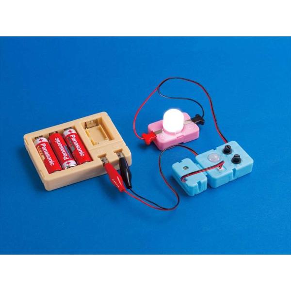 電気の利用　プログラミング実験セット A型（人感センサー）※単三形乾電池3本は別売