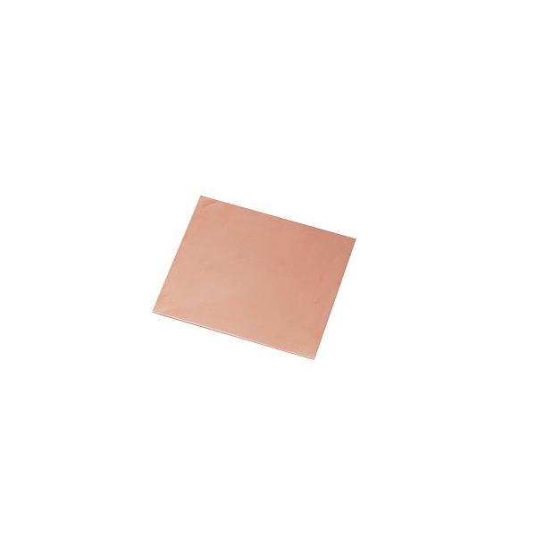 熱伝導実験用正方形銅板　1枚　大きさ：150×150×t0.8mm　6362200