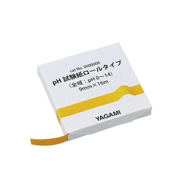 pH試験紙 ロールタイプ　全域:pH0〜14　9mm×16m