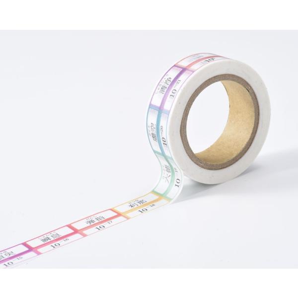 [Release date: April 28, 2017]マスキングテープ（命数法：小数）著作： 出版社：数研出版発行日：2017年4月28日仕様：対象：一般向「一、分、厘、毛、糸、忽、微……」無限に続く数の世界をマスキングテープにしまし...
