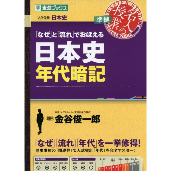 [Release date: November 24, 2022]名人の授業準拠「なぜ」と「流れ」でおぼえる 日本史年代暗記大学受験 日本史ISBN10：4-89085-917-9ISBN13：978-4-89085-917-7著作：金谷俊...