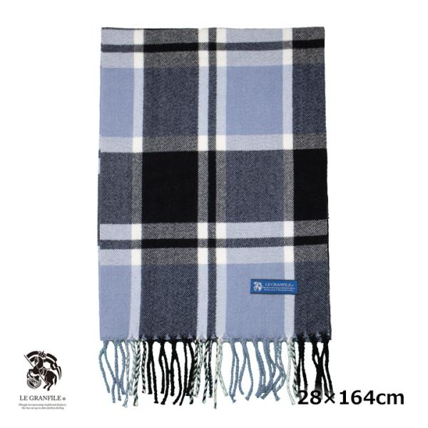 新品　At Last マフラー　チェック　ブラック 1411-5171367309.jpg?v=1760947469