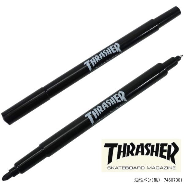 Thrasher スラッシャー かっこいい油性ペン 名前ペン Saka 筆箱 防犯ブザー 学用品の専門店 通販 Yahoo ショッピング