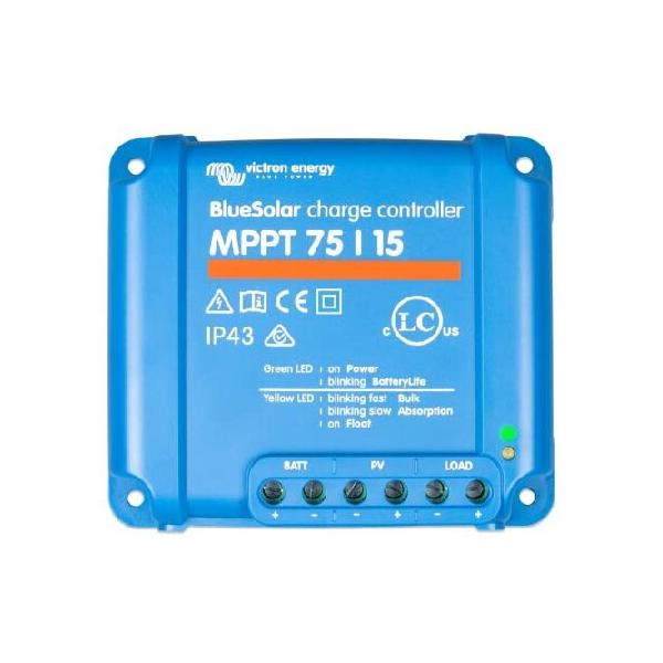 Victron Energy Bluesolar MPPT 75V 15 AMP 12/24-VOLTソーラー
