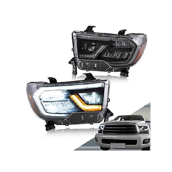 VLAND LEDヘッドライト 2007-2013 Tundra / 2008-2017 セコイア対応