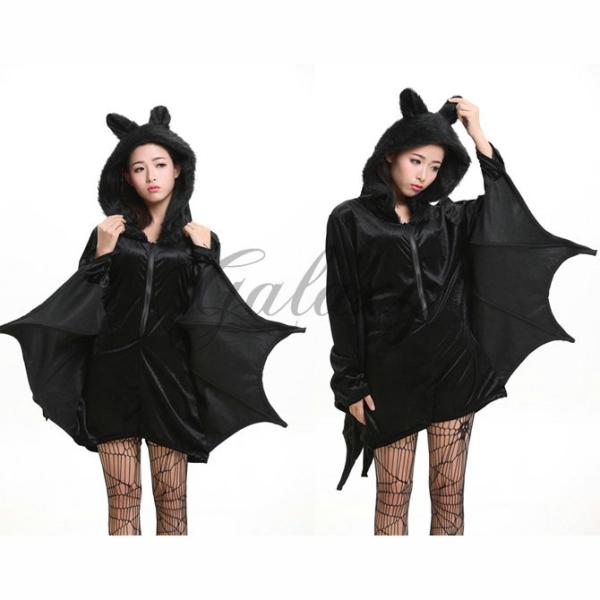ハロウィン バットマン 悪魔 吸血鬼 ヴァンパイア コウモリ 女性用 コスプレ衣装 Ps2659 Ps2659 Con Imedia Net