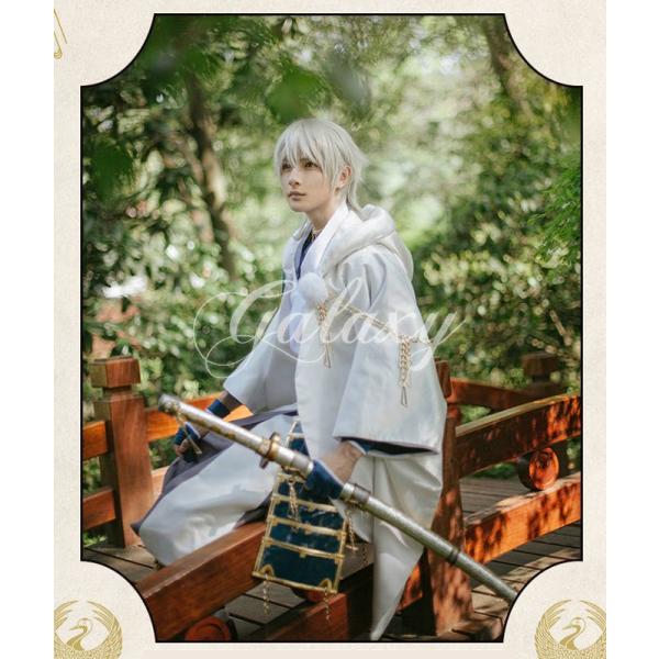 刀剣乱舞 とうらぶ 鶴丸国永 太刀 コスプレ コスチューム アニメ 変装 道具 アイテムセット イベント