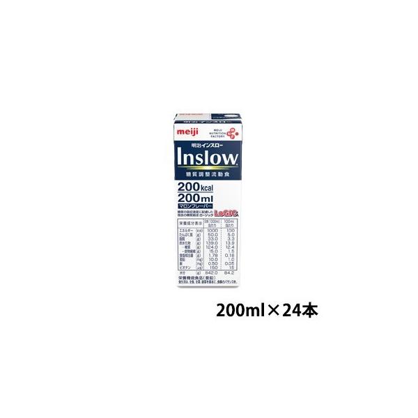 明治 インスロー 200ml×24個