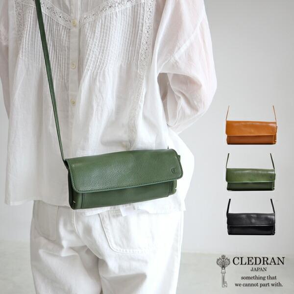 CLEDRAN 財布 お財布ショルダー 2WAYウォレットショルダー