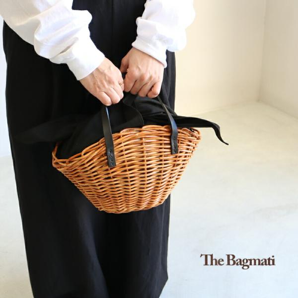 美品 バグマティ アラログ丸型バッグ カゴバッグ バスケット 本革使い 楽天市場】The Bagmati バグマティ アラログ コーチ レザー カゴ