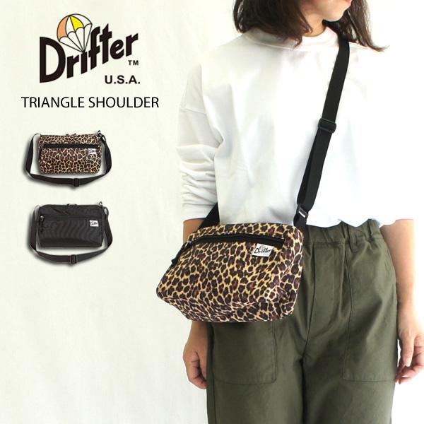 ドリフター Drifter Triangle Shoulder トライアングルショルダーバッグ Dfv1250 メンズ レディース ユニセックス ポシェット ポーチ レオパード柄 ヒョウ柄 Dfv1250 Galette Store 通販 Yahoo ショッピング