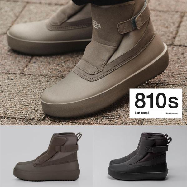 ムーンスター エイトテンス ブーツ 810s ET013 SNOWF 24.0 MOONSTAR 810s EC STORE / ET013 SNOWF BLACK