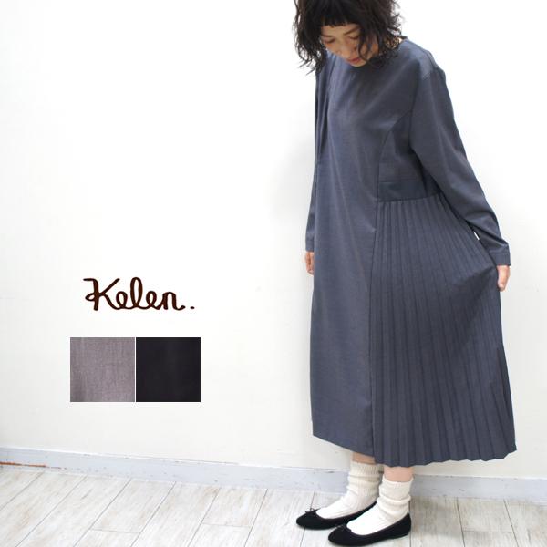ワンピース サイドプリーツスドレス 長袖 ケレン レディース オールシーズン オケージョン フォーマル Kelen Seana Lkl22hop1 Lkl18fop4 Lkl22hop1 Galette Store 通販 Yahoo ショッピング