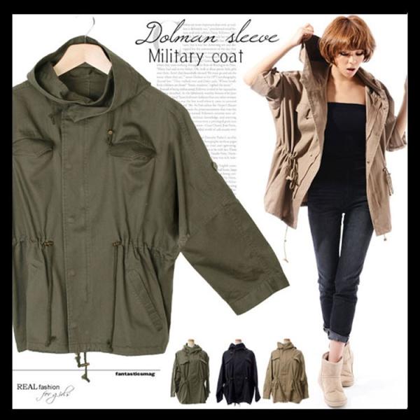 ポンチョ風 ドルマン ミリタリーコート モッズコート 春物 春コート スプリングコート ミリタリージャケットレディース 女性 送料無料 Buyee Buyee 日本の通販商品 オークションの代理入札 代理購入