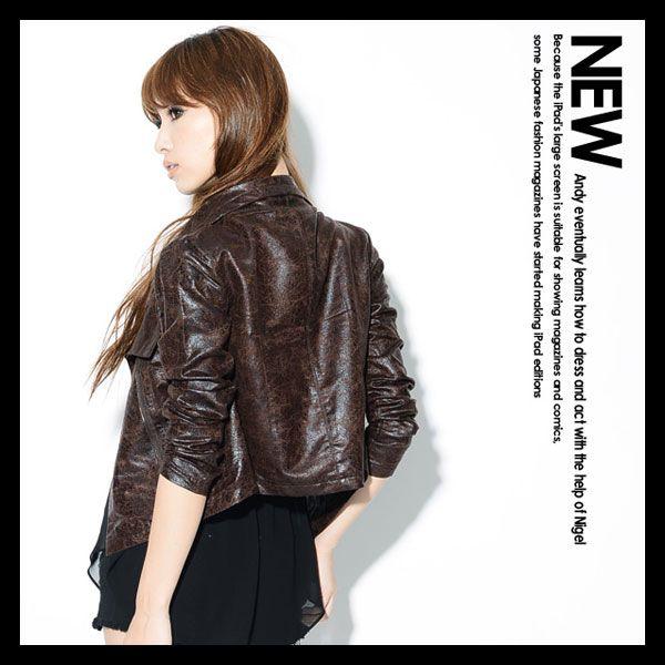 ビンテージ風レザーライダースジャケット レザージャケット ビンテージジャケット ロックジャケット レディース 送料無料 Buyee Buyee 日本の通販商品 オークションの代理入札 代理購入