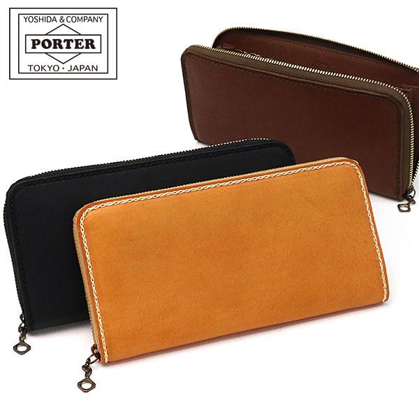 倍倍 10 11 28迄 ポーター 長財布 吉田カバン Porter Grunge グランジ Wallet 財布 ラウンドファスナー 本革 日本製 メンズ レディース 071 ギャレリア Bag Luggage 通販 Paypayモール