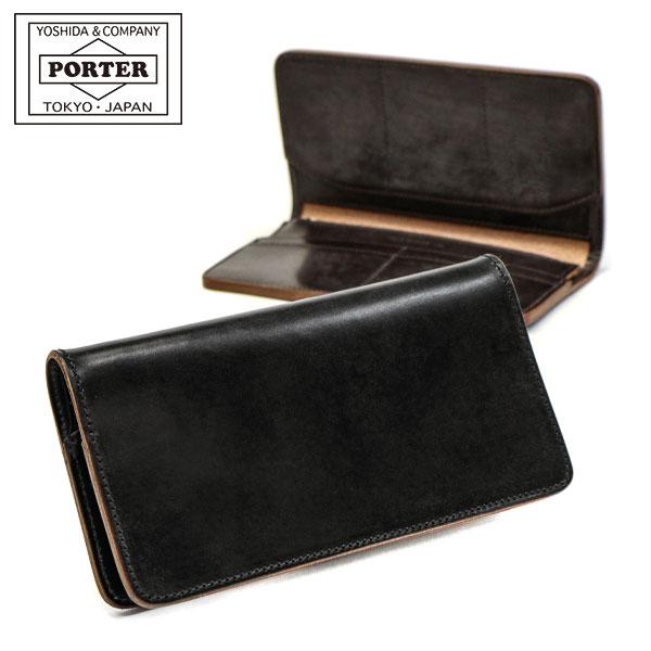 ポーター カジノ ロングウォレット 214-04642 長財布 財布 吉田カバン PORTER CASINO LONG WALLET メンズ レディース 革 本革 レザー ブランド かぶせ 日本製