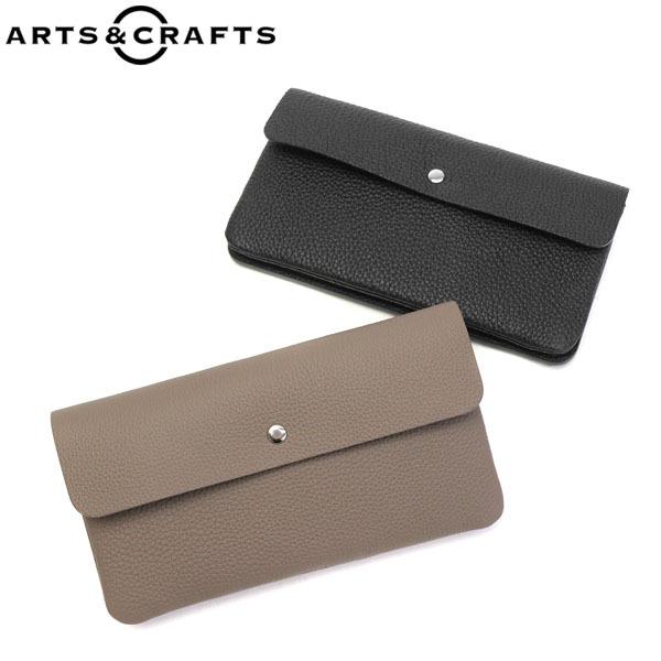 美品 アーツアンドクラフツ 長財布 ARTS&CRAFTS 財布 本革 ARTS & CRAFTS（アーツアンドクラフツ） 長財布 財布 SHURUNKEN CALF