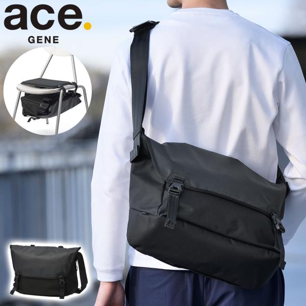 新品級　ace. エースジーン ショルダーバッグ メッセンジャーバッグ メンズ ace. GENE LABEL 最大53%☆8/2迄 正規品5年保証 エースジーン