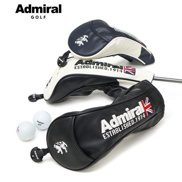 Admiral - アドミラル ウッドカバー 3つセット 美品 Admiral Golf 最大55%☆8/29〜 アドミラルゴルフ ヘッドカバー