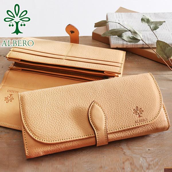 ALBERO（アルベロ） 最大50%☆5/25限定 長財布 財布 本革 NATURE