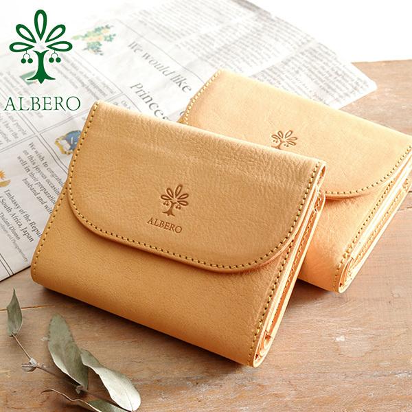 ALBERO（アルベロ） 最大51%☆12/7限定 二つ折り財布 財布 コンパクト