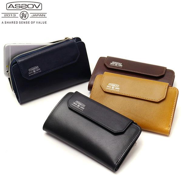 AS2OV（アッソブ） 最大43%☆6/29迄 正規品1年保証 財布 二つ折り財布