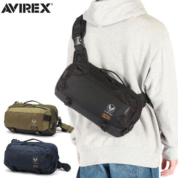 最大42%★2/17迄 アヴィレックス バッグ ボディバッグ メンズ 大きめ AVIREX 大容量 ブランド 撥水 REGLESS MESSENGER BODYBAG AX2202