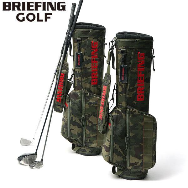 最大31%★3/15限定 日本正規品 ブリーフィング ゴルフ BRIEFING GOLF キャディバッグ 7型 サンデーバッグ VORTEX  CANVAS SERIES 迷彩 BRG211G44