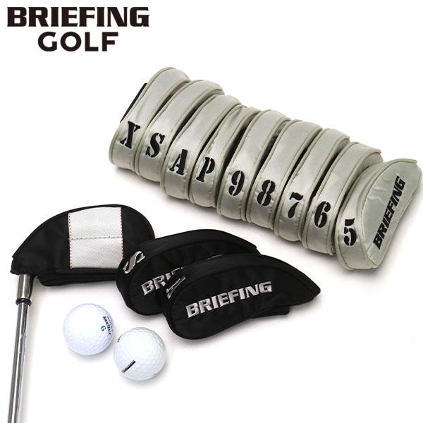 日本正規品 ブリーフィング ゴルフ ヘッドカバー BRIEFING GOLF SEPARATE IRON COVER HOLIDAY アイアンカバー  9個 セット 番手 BRG223G71