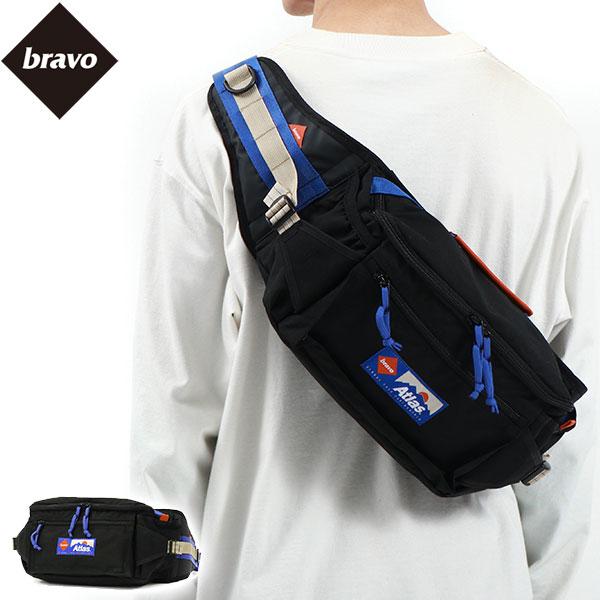 【5％OFFクーポン】【商品レビューで＋5％】【セール30%OFF】ブラボー ウエストバッグ bravo ボディバッグ BRAVO X ATLAS DRIFF BLOCK II 斜めがけバッグ 大容量 289022206 bravo（ブラボー） セール30%OFF ウエストバッグ ボディバッグ BRAVO X