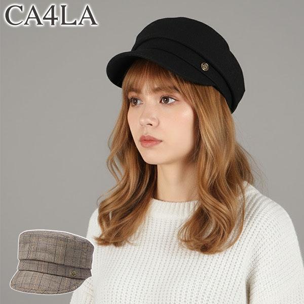 CA4LA（カシラ） 最大51%☆5/22迄 帽子 キャスケット レディース 秋冬