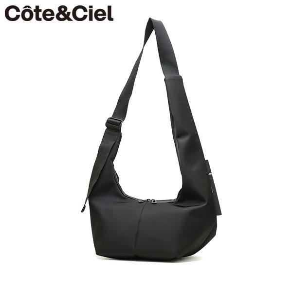 côte&ciel ブラックショルダーバッグ Cote&Ciel 最大38%☆10/8限定 正規品1年保証 コートエシエル