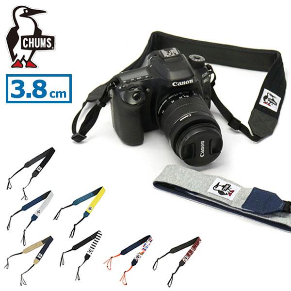 最大31%★3/21迄【メール便で送料無料】日本正規品 CHUMS カメラストラップ チャムス Camera Strap 3.8 Sweat Nylon ネックストラップ CH60-2669