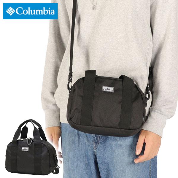 カラー展開：Black(010)コロンビア ショルダーバッグ Columbia メンズ レディース 斜めがけバッグ 小さめ ブランド カジュアル ミニ 2WAY バッグ 斜めがけ 手持ち トート 軽量 旅行 撥水 A5 8L プライスストリ...