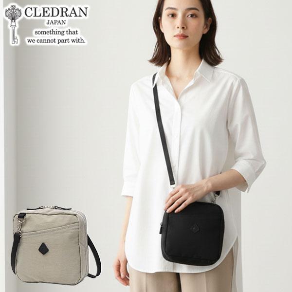 【商品レビューで＋5％】クレドラン ショルダーバッグ レディース ブランド 軽量 小さめ ミニ CLEDRAN 斜めがけ コンパクト 日本製 CHEVA POCKET SHOULDER CL-3861 CLEDRAN（クレドラン） 最大51%☆1/11限定 ショルダーバッグ