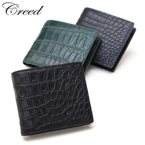 Creed(ファッション) 最大51%☆6/17限定 クリード 二つ折り財布 メンズ