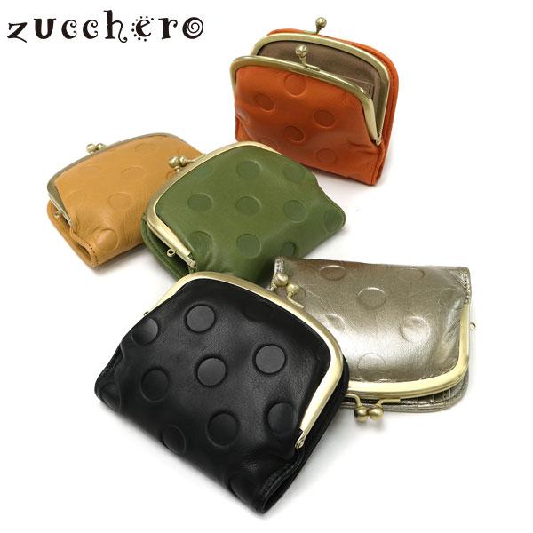 ふっくらとしたフォルムにドット柄が可愛らしいがま口財布。毎日手に取るお財布だからこそ手触りにもこだわり、衣料用としても使われる柔らかなソフトレザーを使用しています。キュートなデザインと優しい使い心地に愛着の沸くアイテムです。素材＜表地＞牛革...