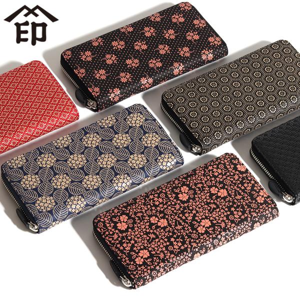 印傳屋 最大36%☆4/30限定 長財布 印伝 財布 ラウンドファスナー 印傳屋 最大36%☆4/30限定 長財布 印伝 財布 ラウンドファスナー