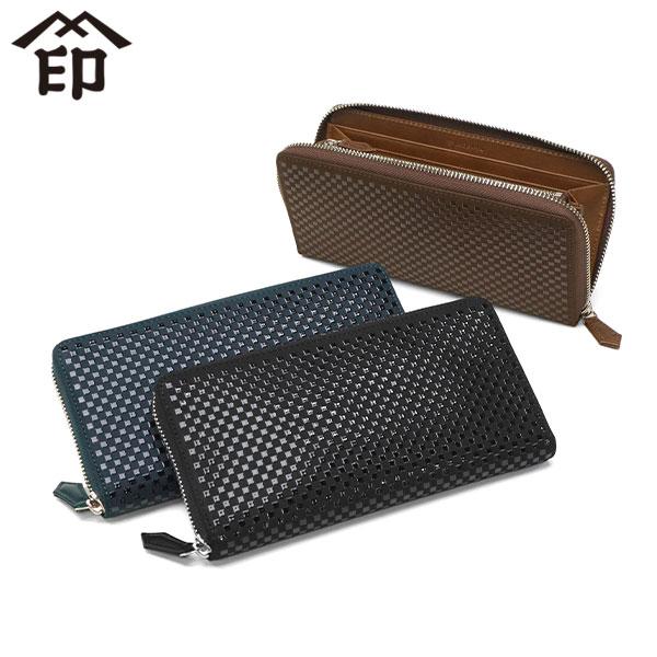 【商品レビューで＋5％】印傳屋 長財布 レディース メンズ ブランド 大容量 革財布 INDEN-YA 財布 革 本革 鹿革 ロングウォレット 小銭入れ カード 日本製 大人 上品 おしゃれ 和風 和柄 漆 印伝 上原勇七 甲州印伝 INISHIE 束入M 9904 印傳屋（INDEN-YA） 最大46%☆1/8限定 長財布 レディース メンズ 本革