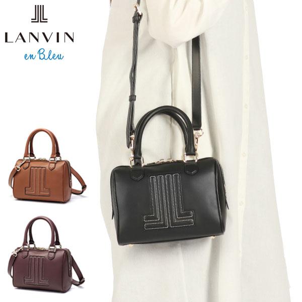 LANVIN en Bleu セール40%OFF ランバンオンブルー ボストン LANVIN en Bleu セール40%OFF ランバンオンブルー ボストン