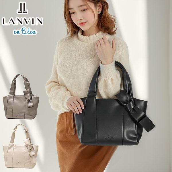 新品 LANVIN en Bleu テックシリーズ トートバッグ Ⓗ LANVIN en Bleu セール40%OFF ランバンオンブルー トートバッグ