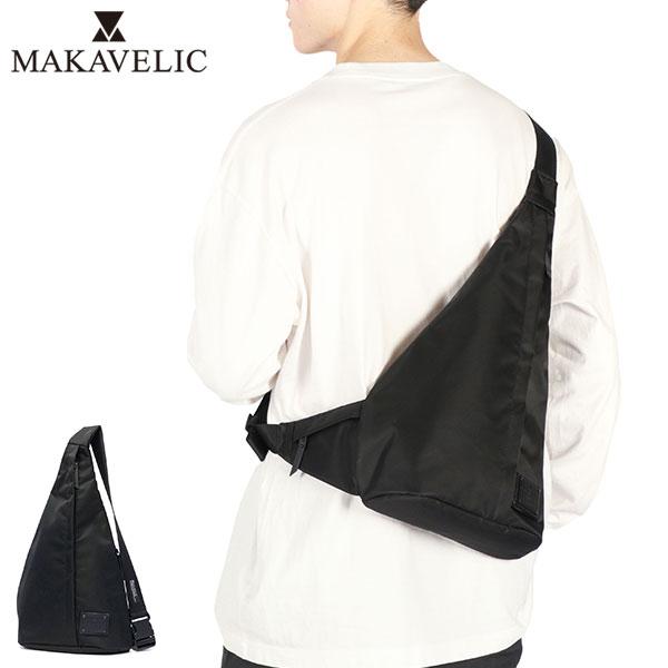 【商品レビューで＋5％】【正規品1年保証】マキャベリック ショルダーバッグ ブランド MAKAVELIC ボディバッグ 小さめ 軽量 3124-10302 MAKAVELIC（マキャベリック） 正規品1年保証 ショルダーバッグ メンズ