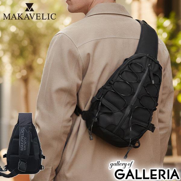 マキャベリック　デルダメッセンジャーバッグ 大型　ボディバッグ　黒 MAKAVELIC（マキャベリック） 最大49%☆5/1限定 正規品1年保証 ボディ