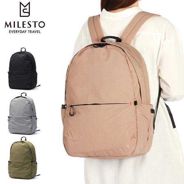 MILESTO ミレスト リュック レディース メンズ 大容量 TROT