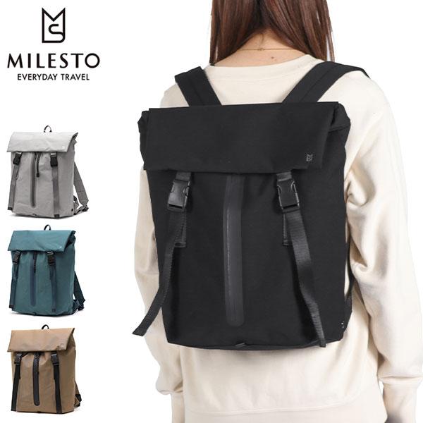 MILESTO MLB680ブラックバックパック MILESTO MLB680ブラックバックパック