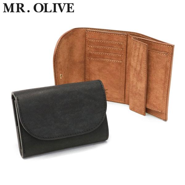 【商品レビューで＋5％】ミスターオリーブ イー.オー.アイ 三つ折り財布 メンズ レディース 本革 革 MR.OLIVE E.O.I 財布 PUEBLO LEATHER COMPACT WALLET ME115P MR.OLIVE E.O.I 最大51%☆1/11限定 ミスターオリーブ イー.オー.アイ