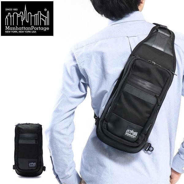 【商品レビューで＋5％】【日本正規品】マンハッタンポーテージ ブラックレーベル ボディバッグ Manhattan Portage NORTH MP1921-BL-BB Manhattan Portage BLACK LABEL 日本正規品 マンハッタンポーテージ