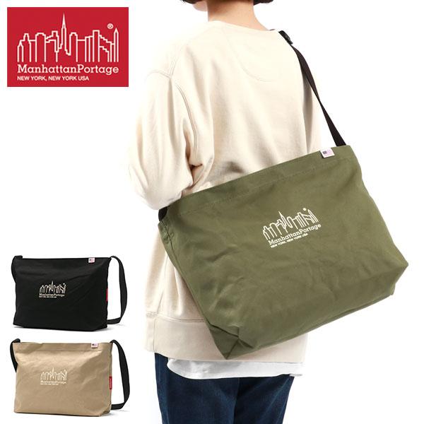 最大42%★11/19〜 日本正規品 マンハッタンポーテージ ショルダーバッグ Manhattan Portage Clearview  Shoulder Bag Canvas A4 メンズ レディース MP1482CNVS