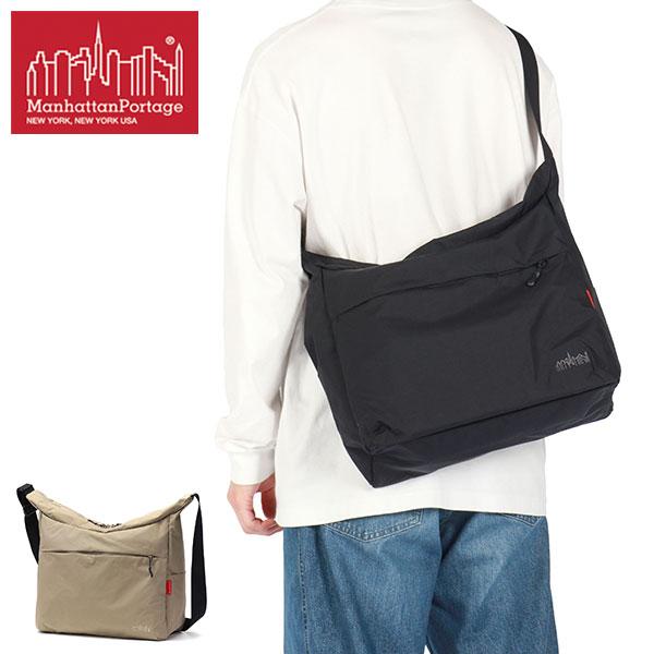 最大50%★9/20〜 日本正規品 マンハッタンポーテージ ショルダーバッグ メンズ レディース 大きめ 軽量 A4 Manhattan Portage ショルダー Quill MP6041LGTS